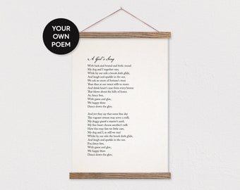 Tailor made poem print Etsy graphic regarding The Dash Poem Printable Free titled Customized poem print Etsy